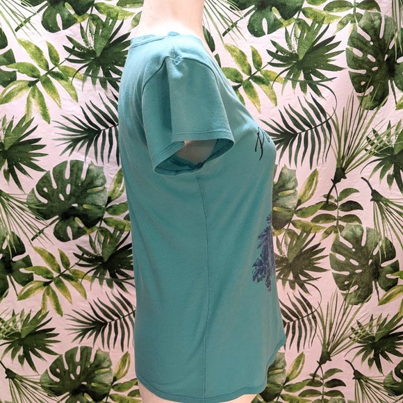 Turquoise NY&CO Paris Top (Size: X-Small) - Picture 3 of 9